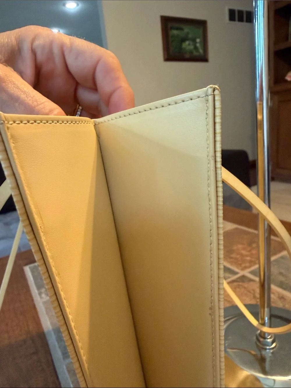 Authentic Louis Vuitton Vintage Epi Saint Tropez Tote Vanilla